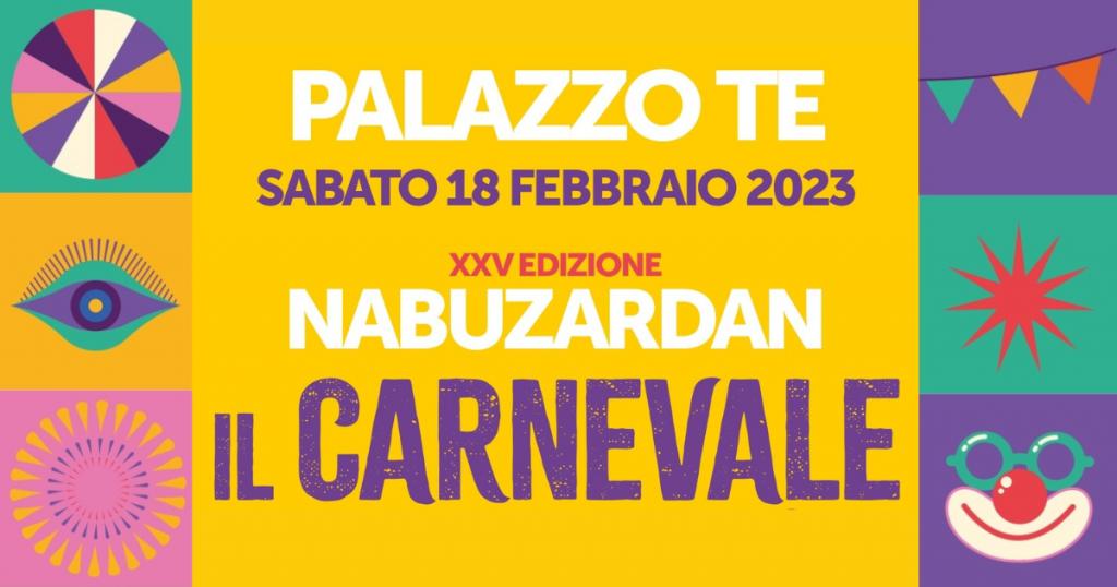 NABUZARDAN 2023: The Mantua Carnival for families